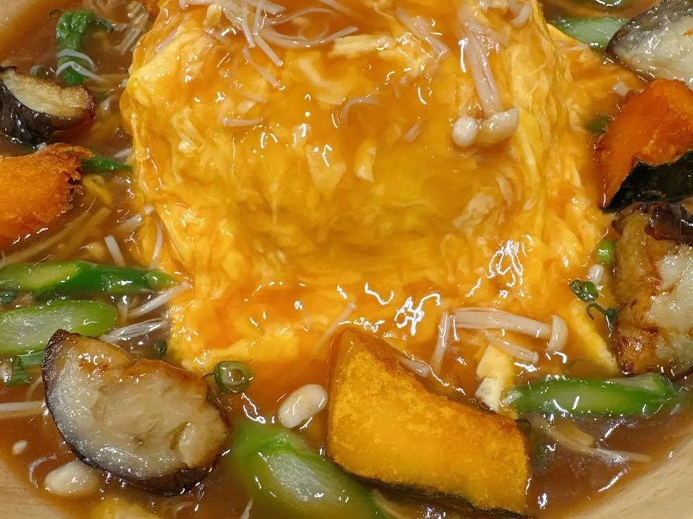 ポテチーオムレツライス